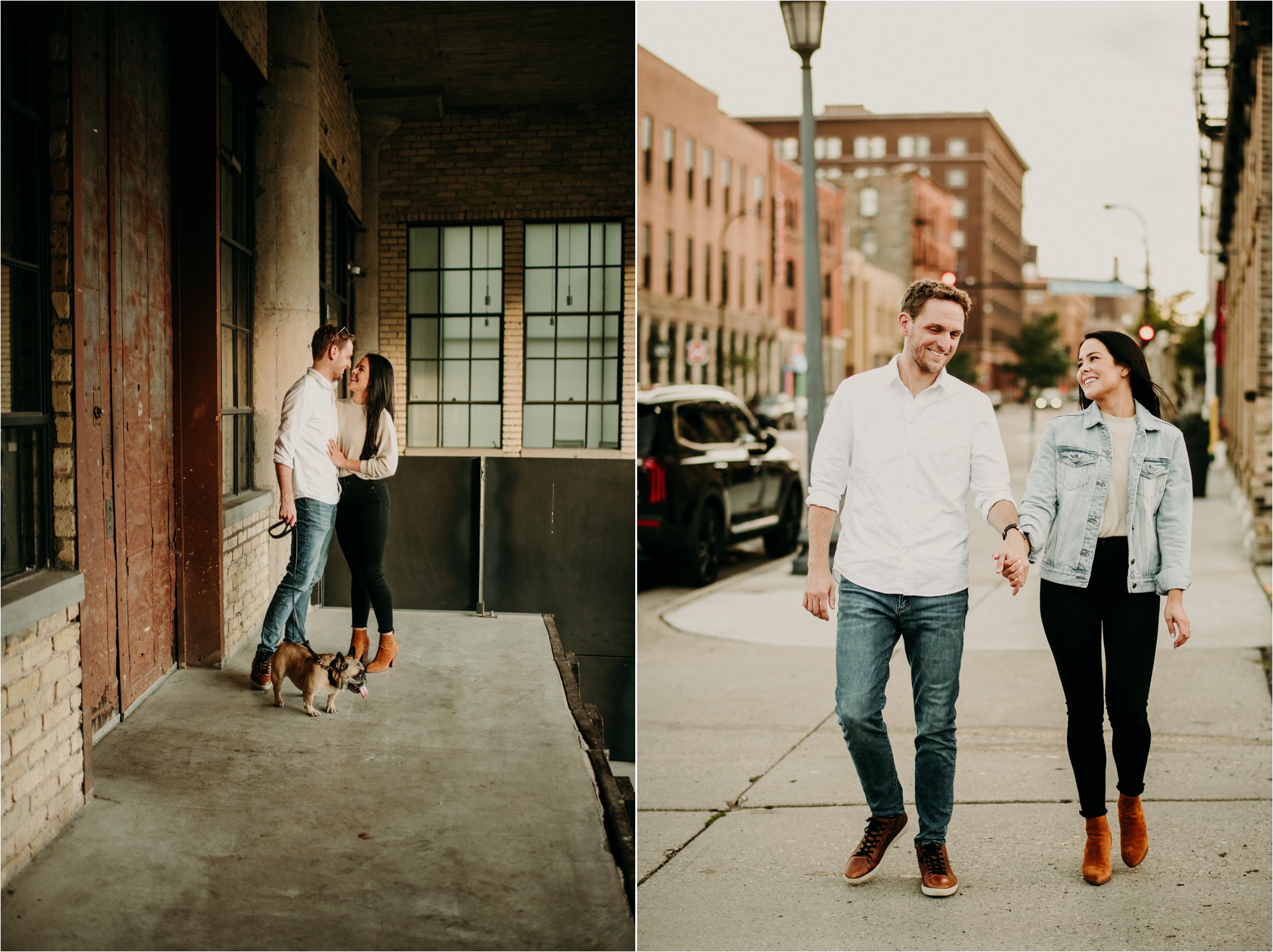  north loop minneapolis engagement session 